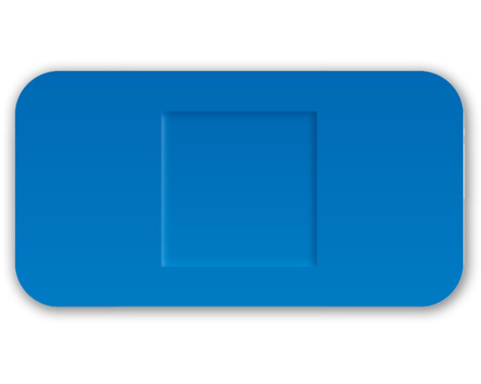 Detectaplast Universal blaues PE-Pflaster, wasserfest, 38 x 72 mm (50 Stück)