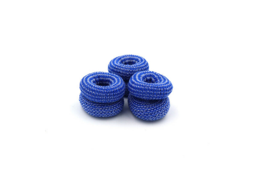 Detectaplast vingerlingen blauw textiel (30 stuks)