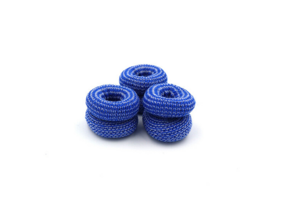 Detectaplast vingerlingen blauw textiel (30 stuks)