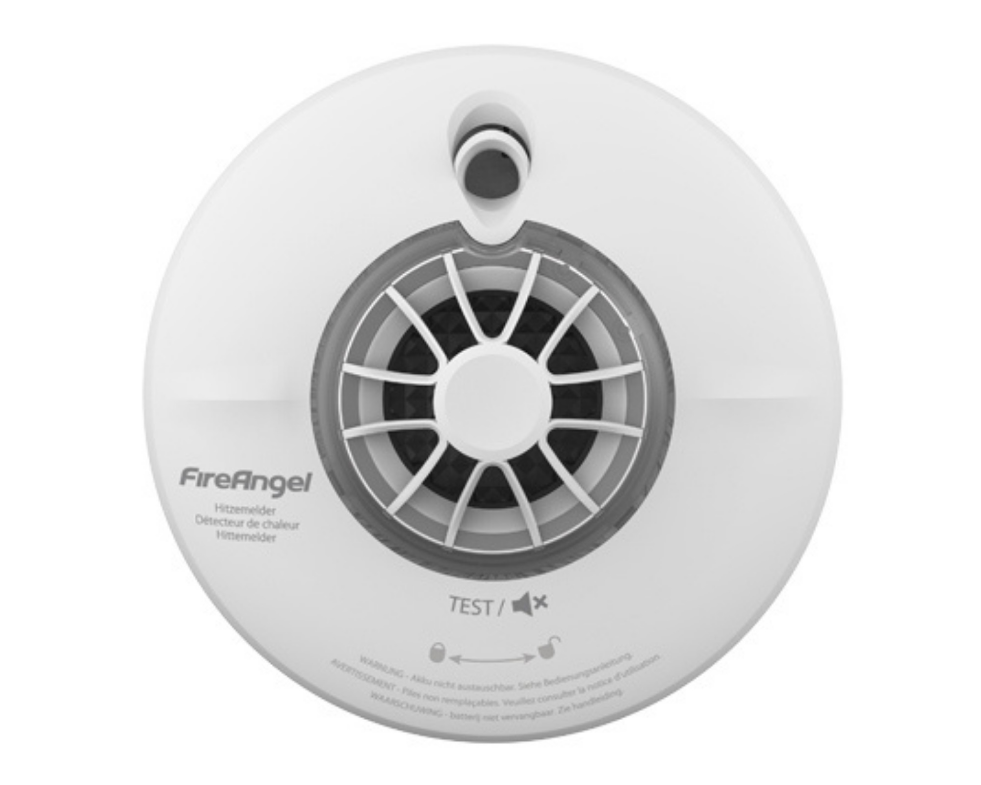 Fire Angel Hittemelder 3 volt lithium10 jaar zonder module
