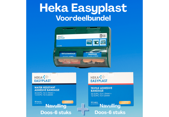 Heka Easyplast Voordeelbundel (dispenser + 12 navullingen)