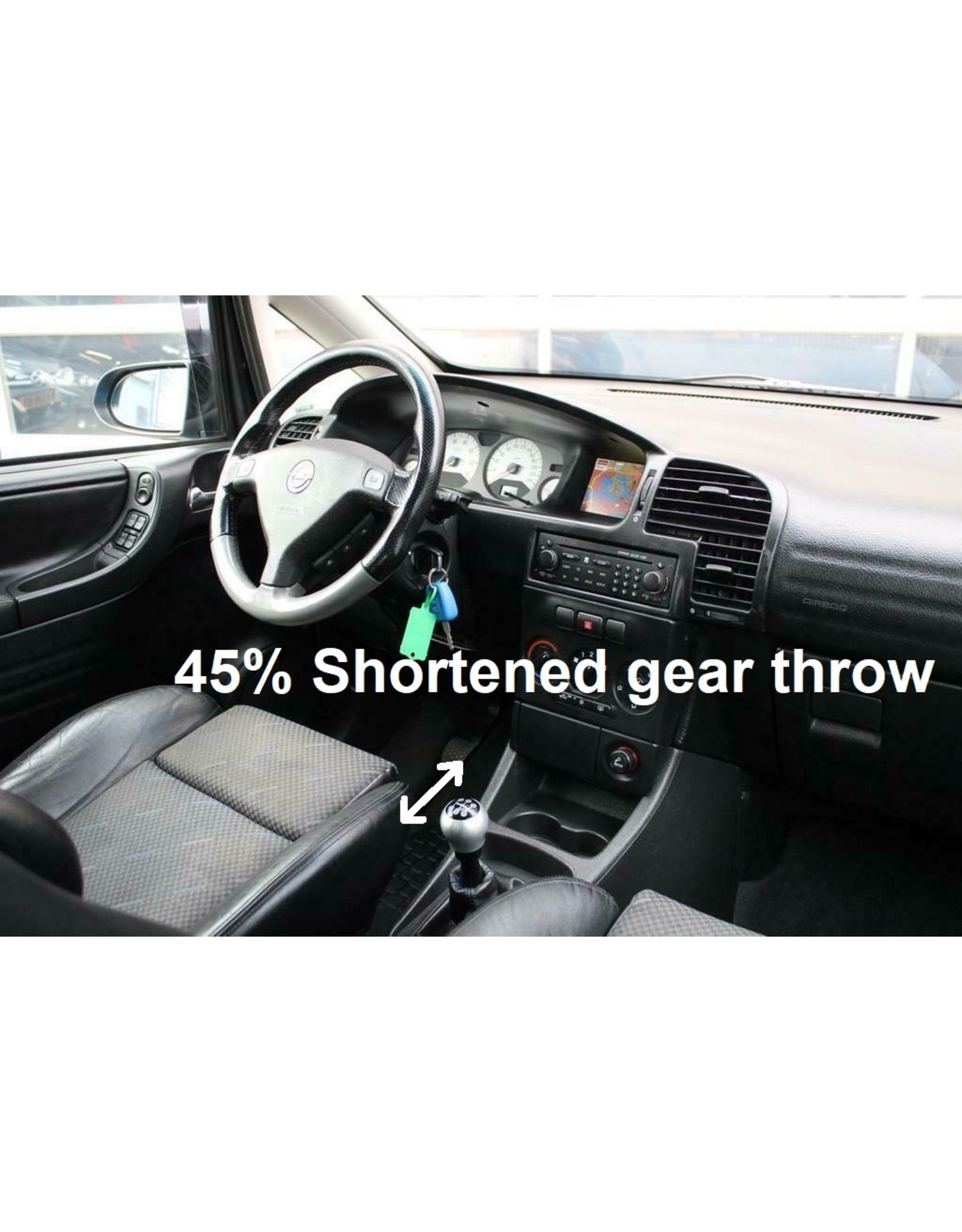 4H-TECH Short Shifter type T-Shift for Opel and Vauxhall