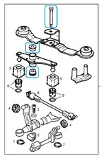 4H-TECH i-Shift bushing kit for the central pivit point