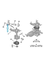 4H-TECH ML6C Nylon bush for PSA ML6C transmissions