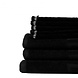 JANZEN Handdoek 70x140 Zwart JANZEN Handdoek 70x140 Zwart