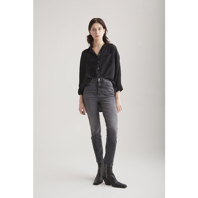Coj mom jeans lynn black - Gavi Fashion