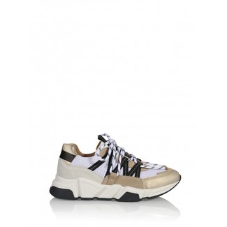 DWRS sneaker los angeles white/gold