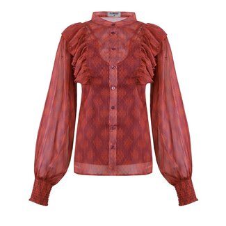 Fluresk sascha blouse paars