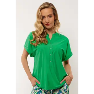 G-Maxx nada blouse groen