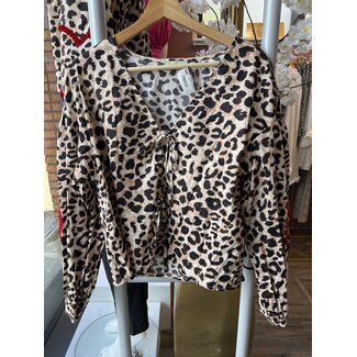 Gavi blouse leopard hart