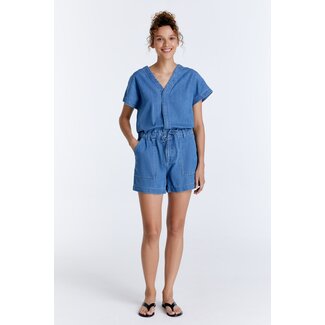 Cup of Joe tina playsuit denim