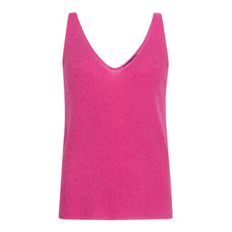 Ydence knitted top lux fuschia
