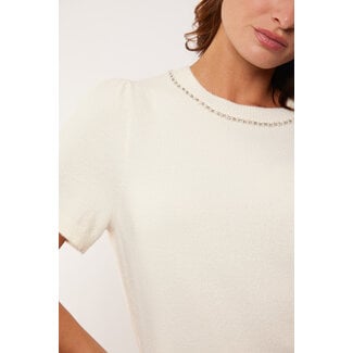 G-Maxx G-maxx etta top wool white