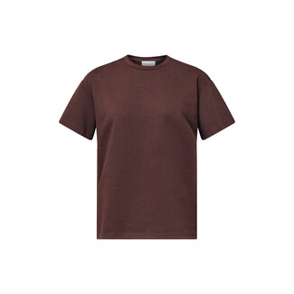 Sisterspoint veda ss tee choco bruin