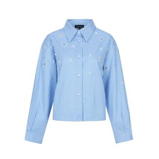 G-Maxx wenya blouse blue/ off white