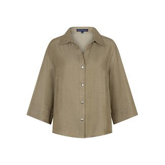 Red Button amalia blouse shine moss