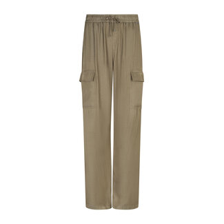 Red Button colette cargo satin moss