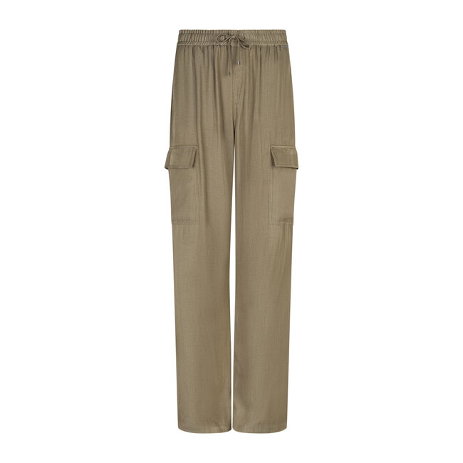 Red Button colette cargo satin moss