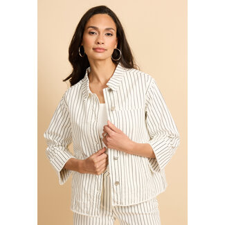 G-Maxx G-maxx bruni jacket offwhite/black