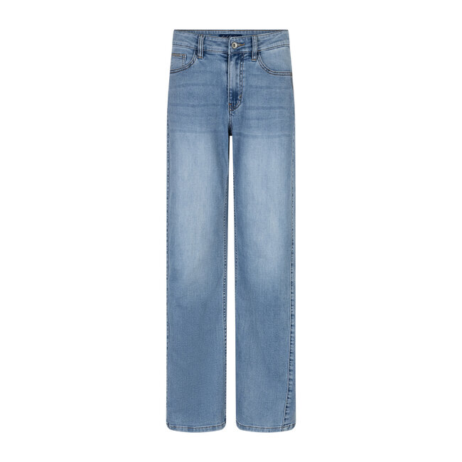 Red Button Claudette slanted seam light blue