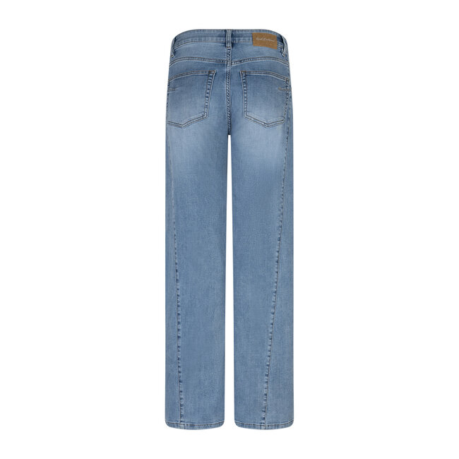 Red Button Claudette slanted seam light blue