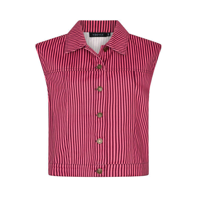 Ydence  gilet marit coral pink