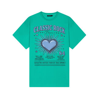 Ydence t-shirt classic rock sea green