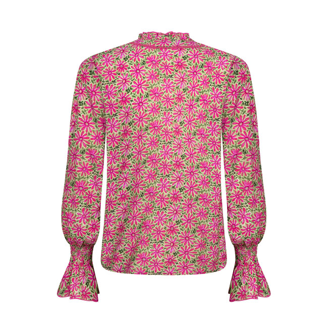 Ydence blouse francessa pink flower