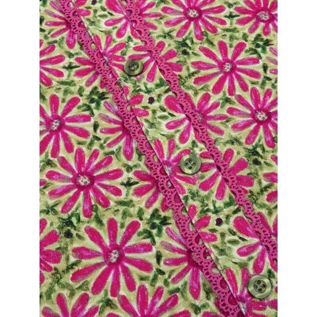 Ydence blouse francessa pink flower
