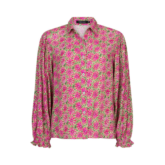 Ydence blouse alyssa pink flower