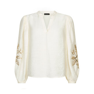 Ydence blouse rose ecru