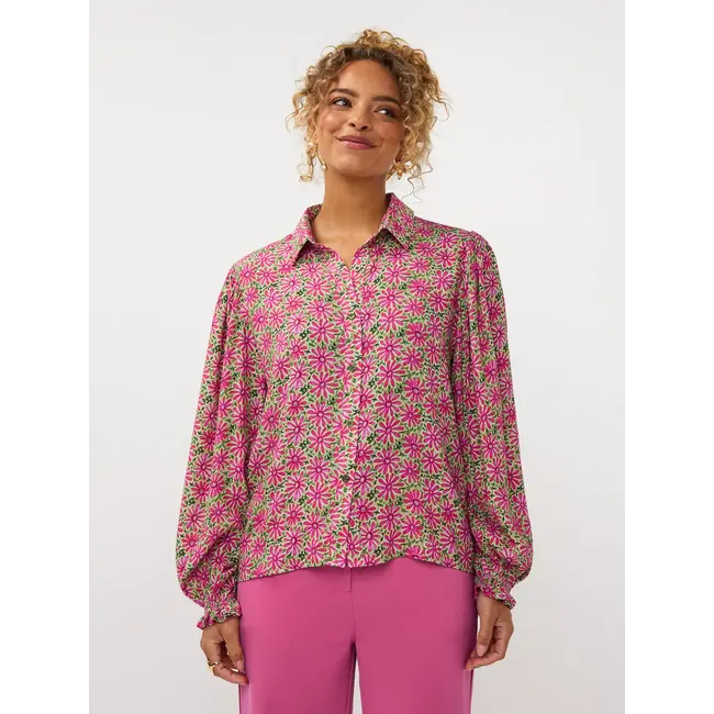 Ydence blouse alyssa pink flower