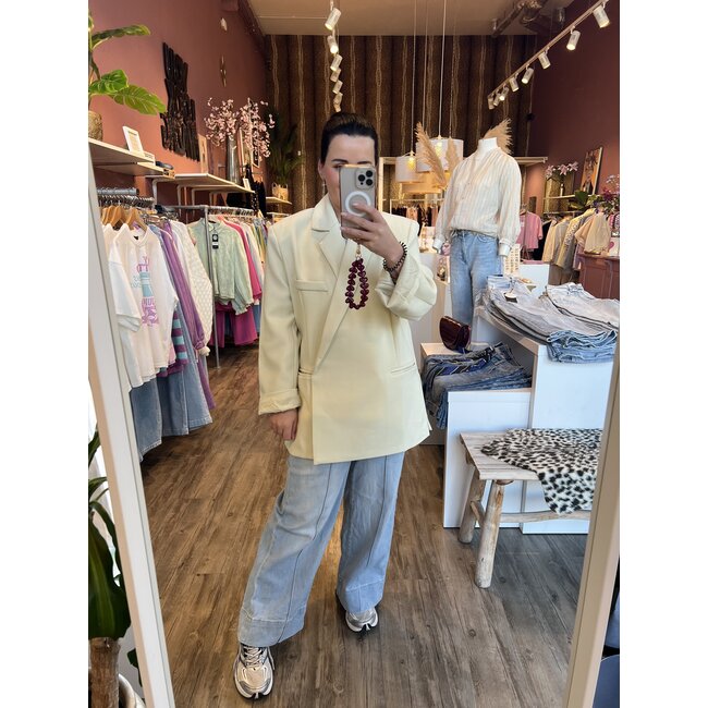 Gavi blazer oversized yellow