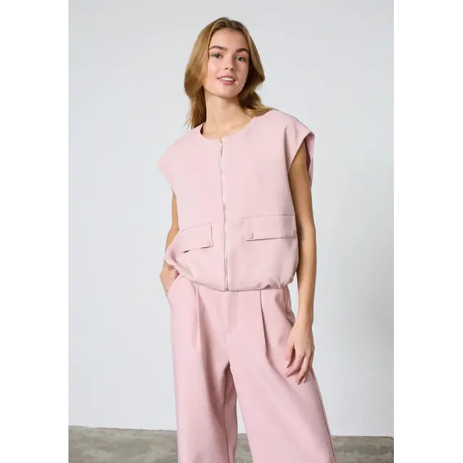 Sisterspoint garwin gilet mauve