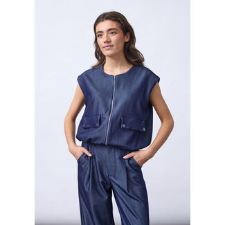 Sisterspoint garwin gilet denim