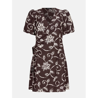 Ydence dress saphira dark brown