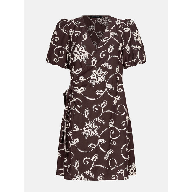 Ydence dress saphira dark brown