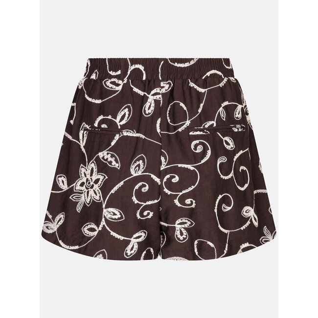 Ydence short zoey dark brown