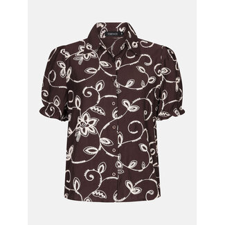 Ydence blouse leila dark brown
