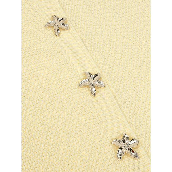 Ydence  knitted yop mona soft yellow