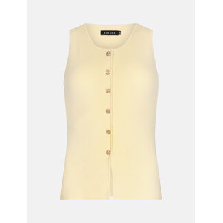 Ydence knitted top saar soft yellow