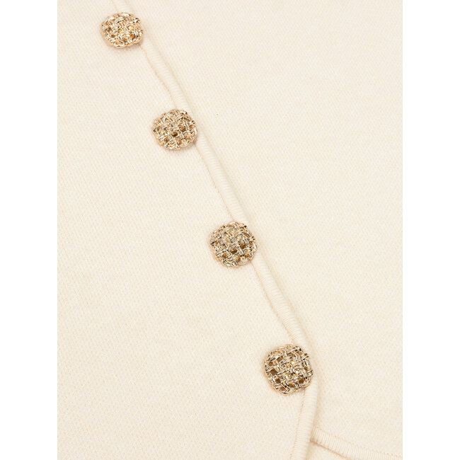 Ydence  knitted top mella ecru