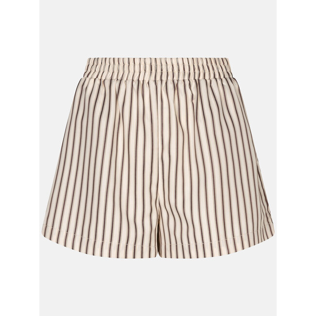 Ydence short beth brown stripe