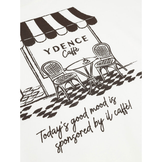 Ydence  t-shirt ydence cafe off white