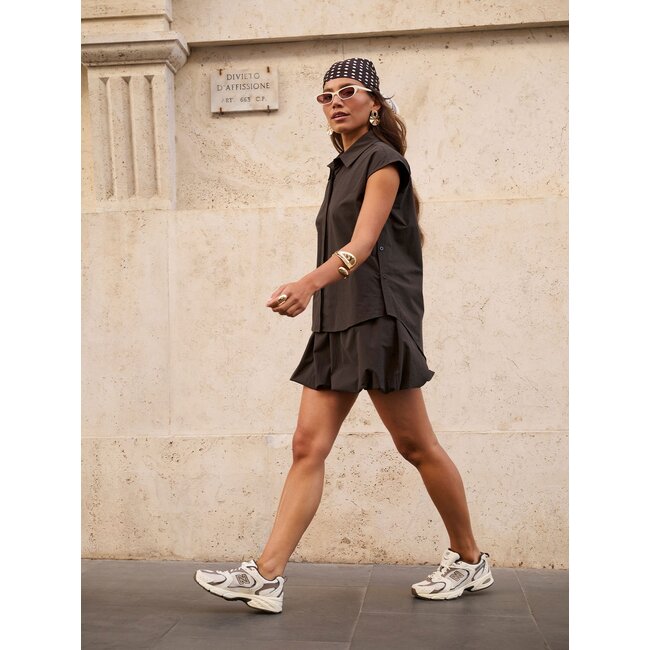 Ydence skirt izzy dark brown