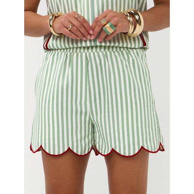Ydence short nena sea green