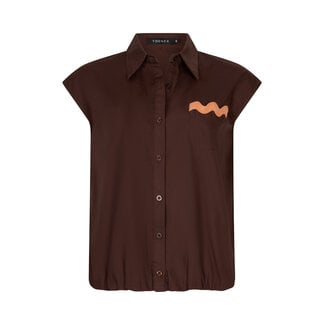 Ydence blouse emillia brown