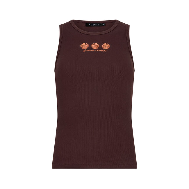 Ydence top sea shells brown