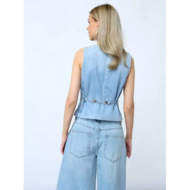 Sisterspoint Faba gilet jeans