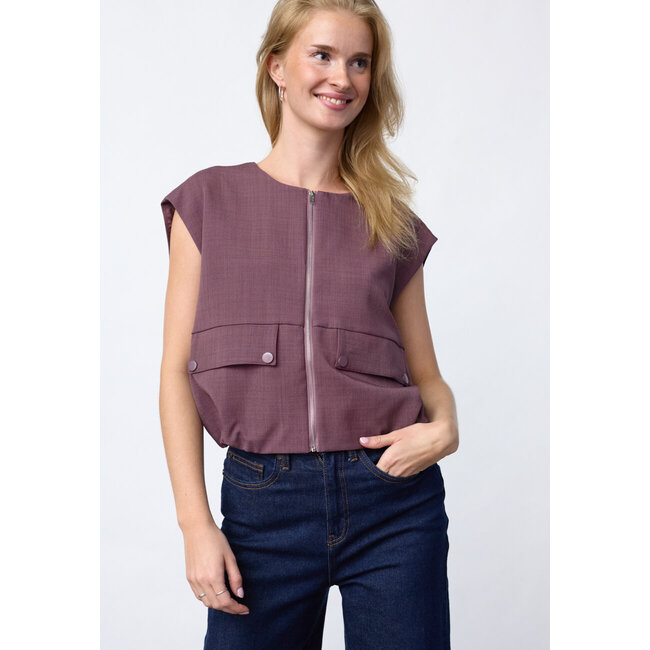 Sisterspoint garwin gilet berry
